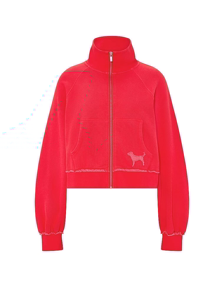 Campus Terry™ Mock-Neck Full-Zip Sweatshirt