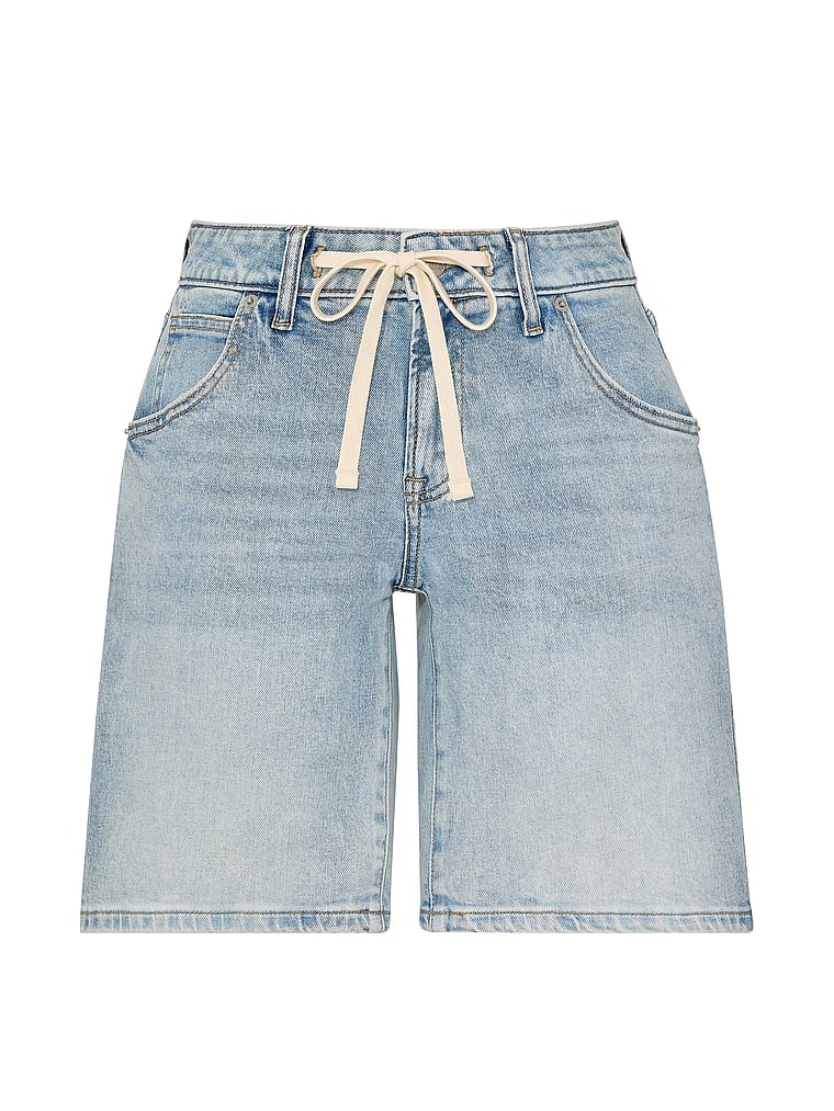 Denim by PINK Mid-Rise Baggy Jorts