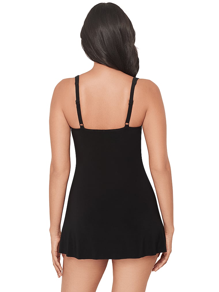 Victoria's Secret, Miraclesuit Rock Solid Orla One-Piece, Blk, onModelBack, 3 of 4