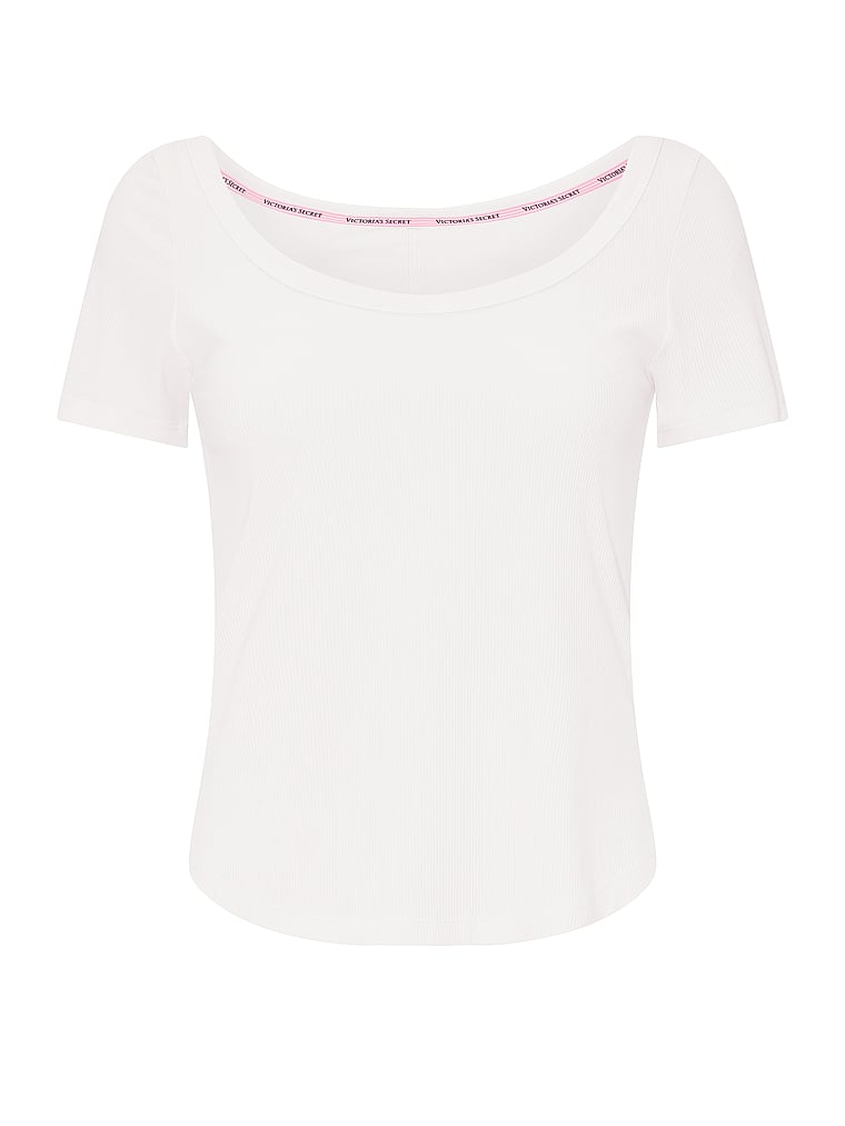 VS Iconic Rib Scoop Tee
