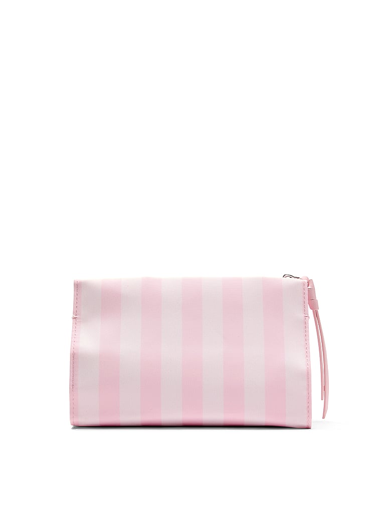 Victoria's Secret, Victoria's Secret Jewelry Organizer Travel Case, Heritage Stripe, offModelFront, 3 of 4