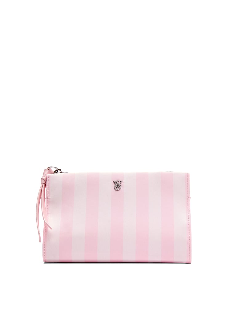 Victoria's Secret, Victoria's Secret Jewelry Organizer Travel Case, Heritage Stripe, onModelFront, 1 of 4