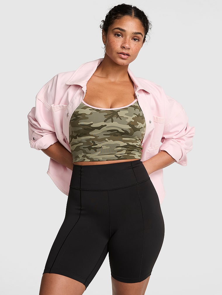 PINK Relay™ Seamed Bike Shorts
