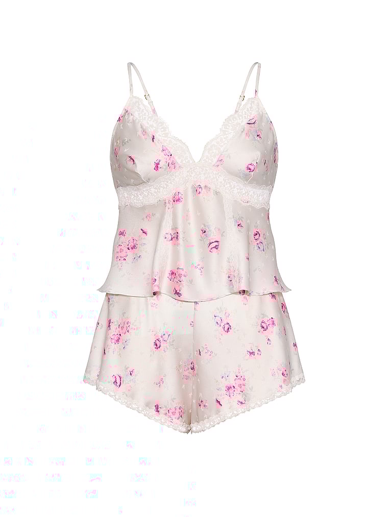 Butterflies Jacquard Cami & Short Set