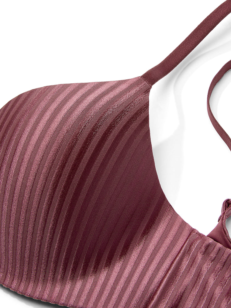 FlexFactor Lightly Lined Plunge Demi Bra