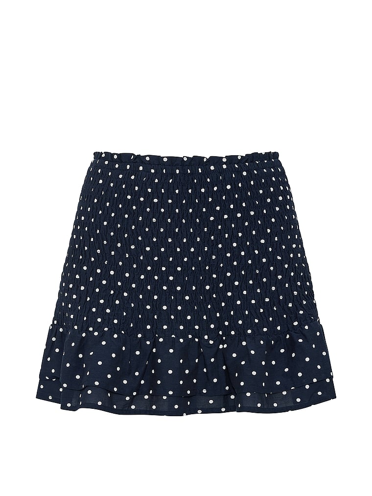 Flirty Fit Smocked Mini Skirt