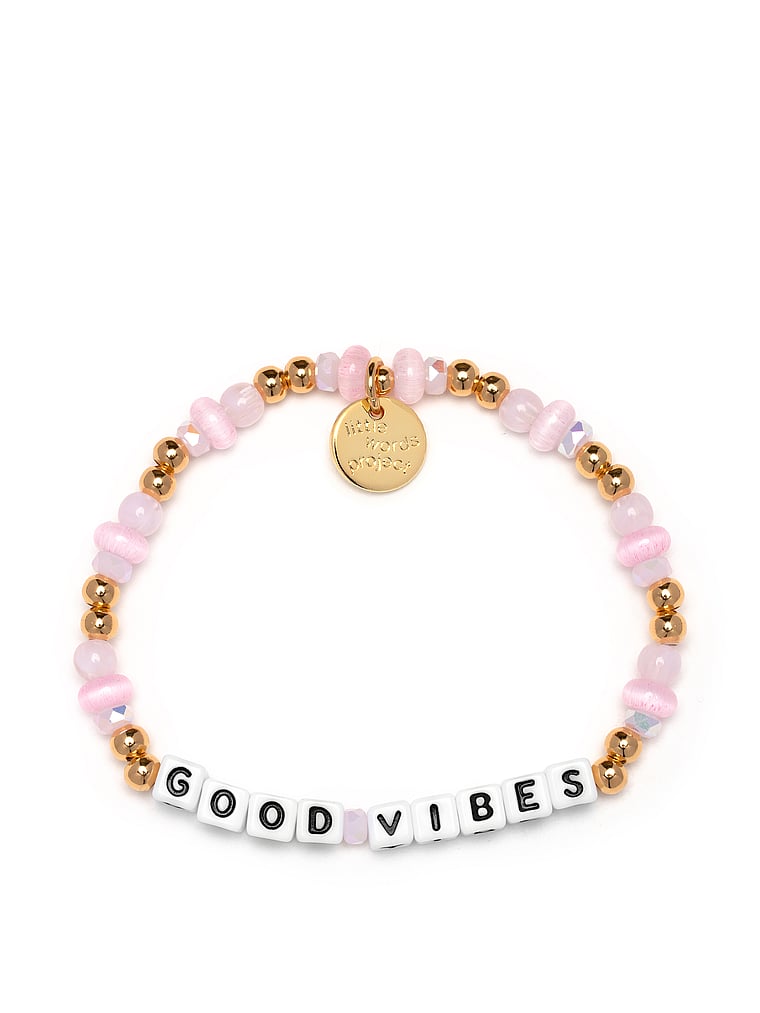 Little Words Project Good Vibes Bracelet, Multi, onModelFront, 1 of 2
