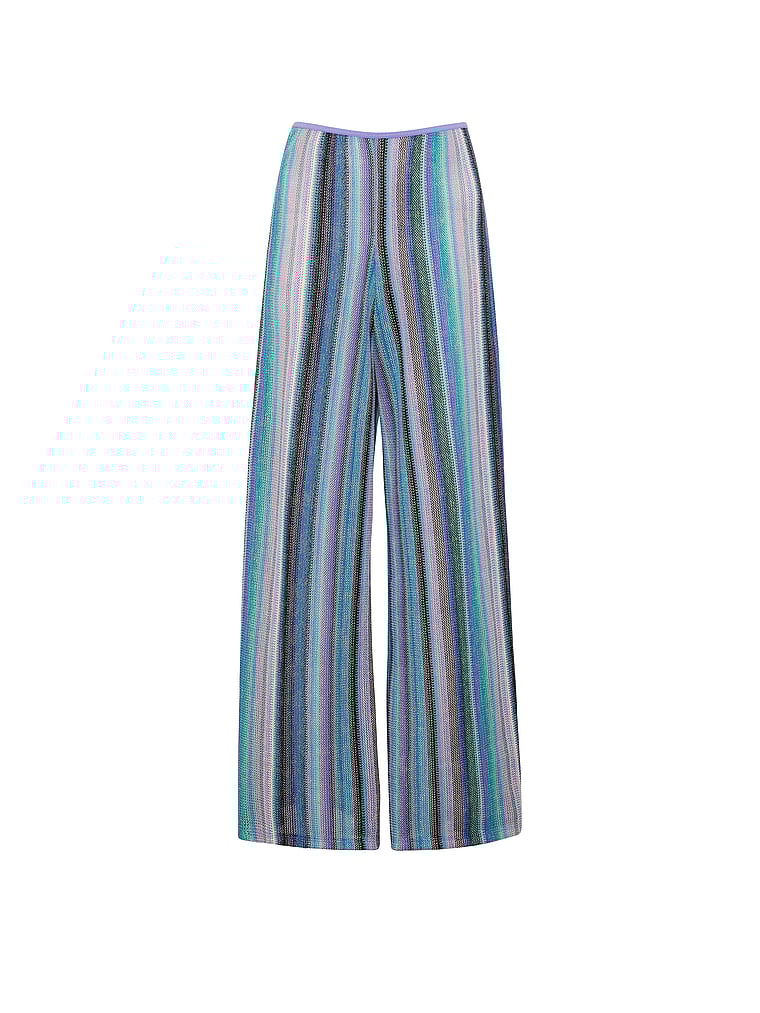 Beachwear Shimmer Wide-Leg Pant
