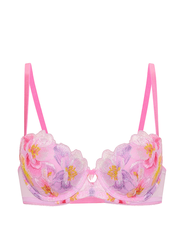 Lace Lightly Lined Racerback Demi Bra