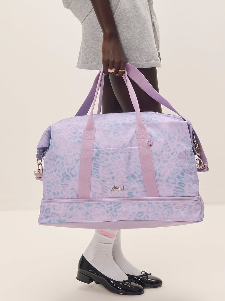 Pink Travel Duffle Bag