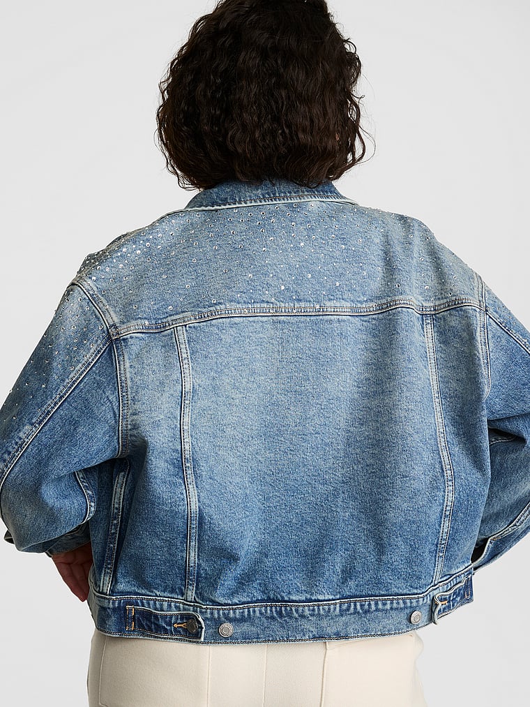 Denim by PINK Boyfriend Trucker Jacket