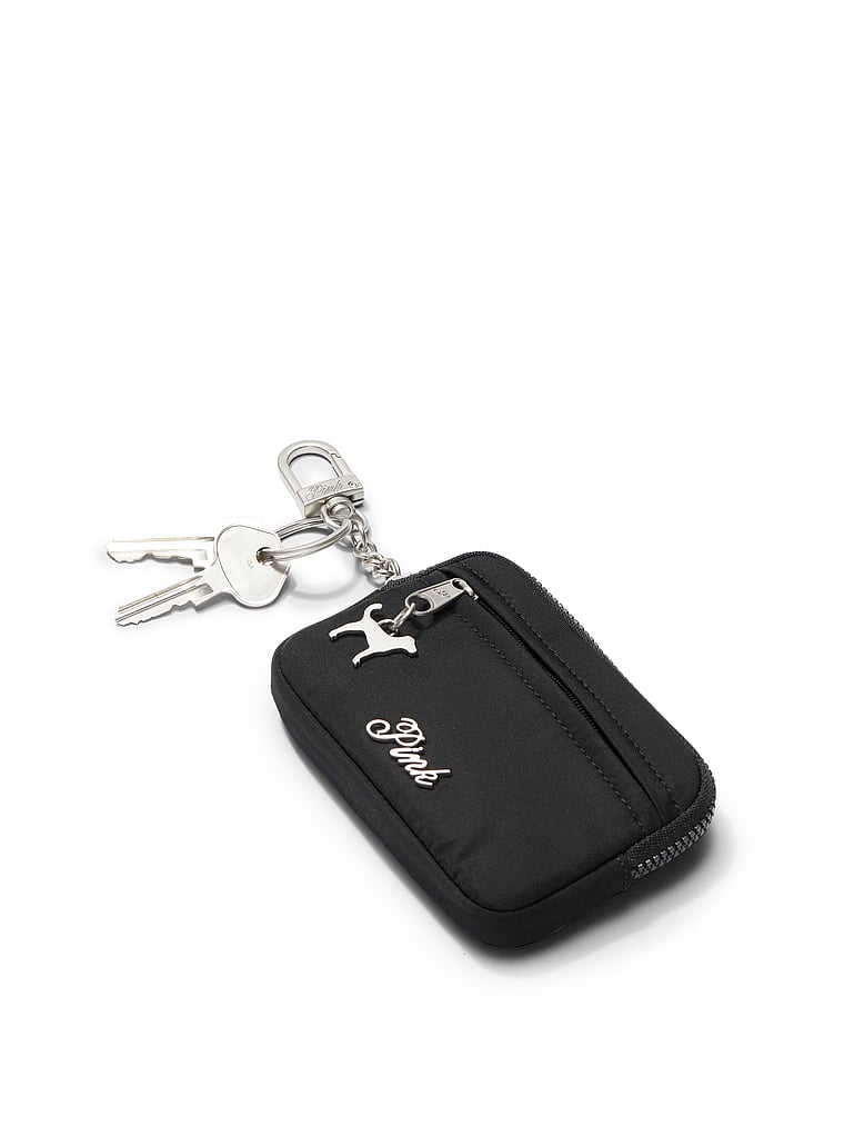 Zip Card Holder Keychain