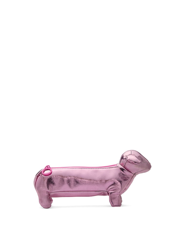 Pink Makeup Brush Bag - Thumbnail 2