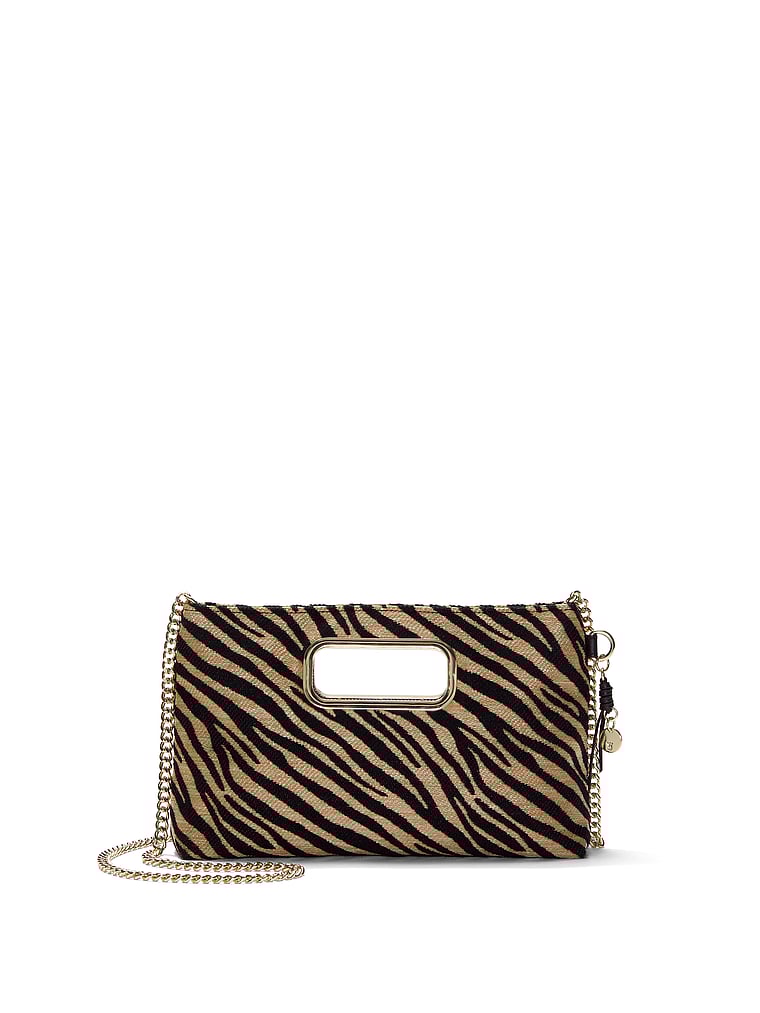 Buy Straw Clutch Crossbody Bag, Black Zebra Straw - Order Bags online ...