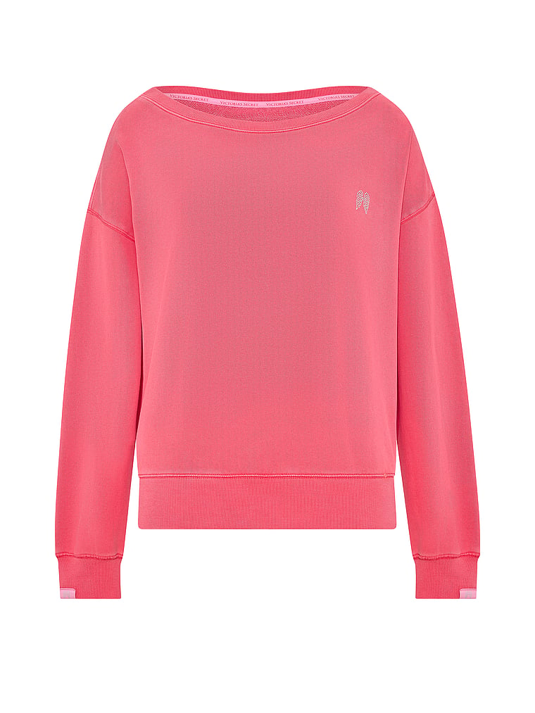 Off-Duty Terry Boatneck Sweatshirt