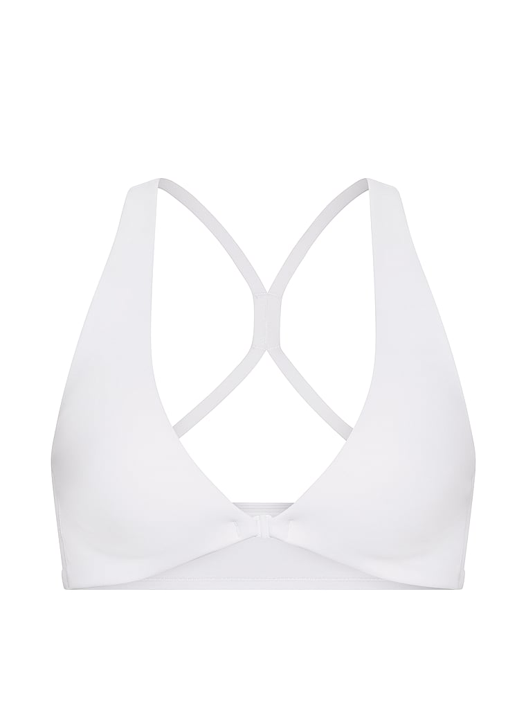 Vs. Spring Bras Buy VSX Elevate™ Triangle Plunge Front-Close Sports Bra, Vs White ...