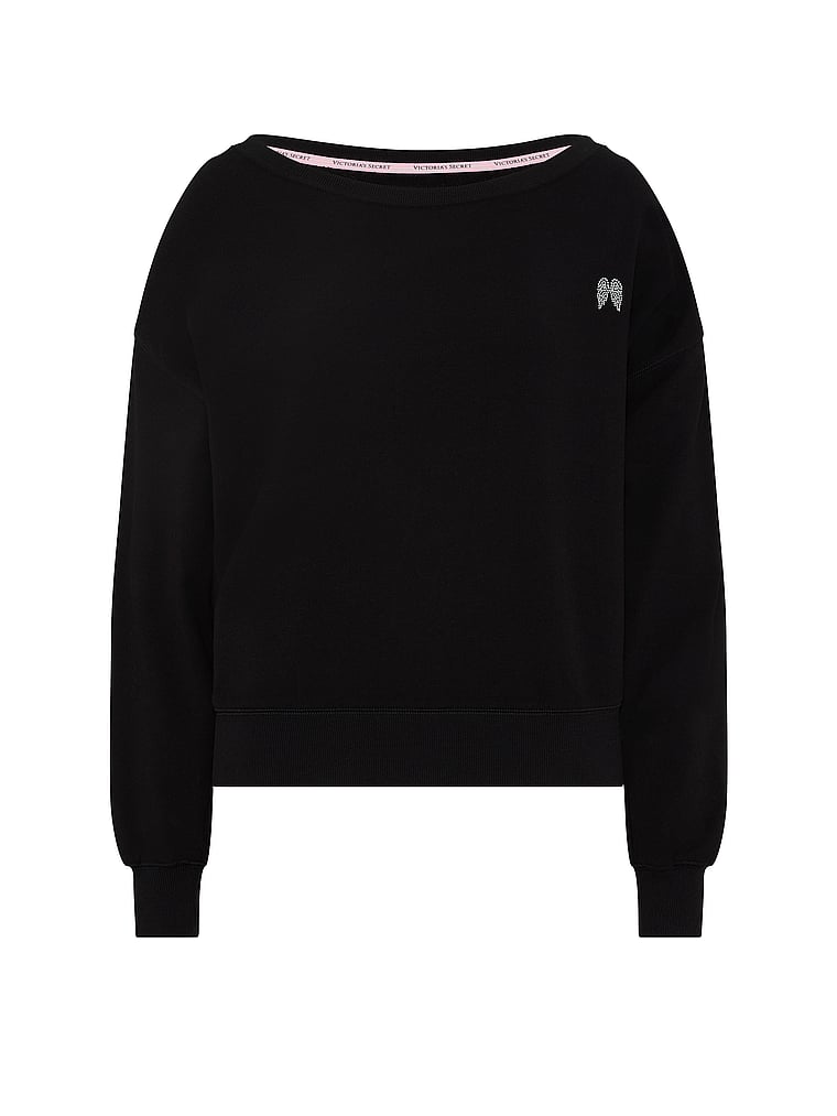 Buy Off-Duty Terry Boatneck Sweatshirt, Coconut White - Order