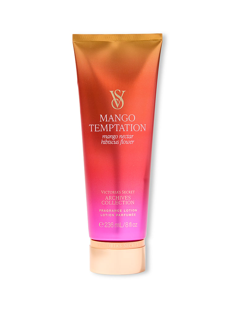 Victoria's Secret, Body Fragrance The Archives Collection Fragrance Lotion, Mango Temptation, onModelFront, 1 of 4