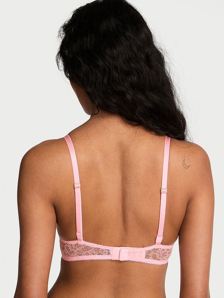 Бра Tease, лёгкая чашка, глубокий вырез, кружево — Victoria's Secret — фото 2