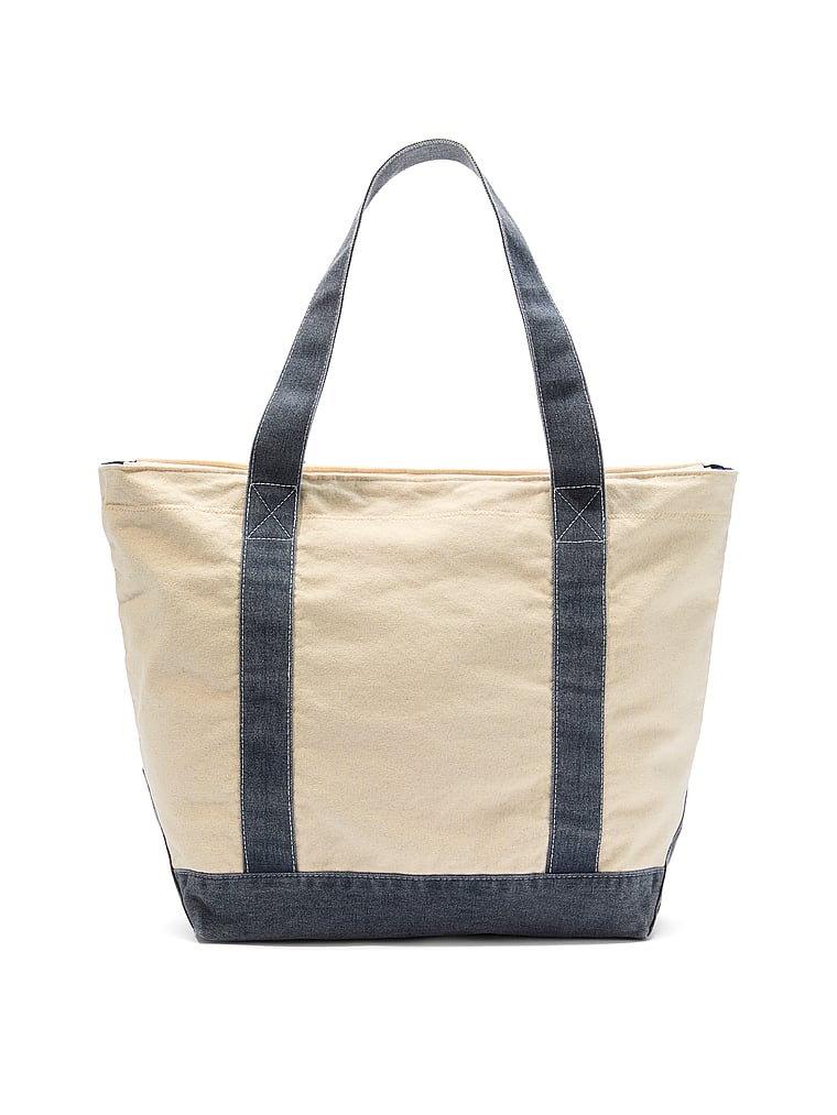 PINK by Frankies Bikinis Canvas Tote Bag