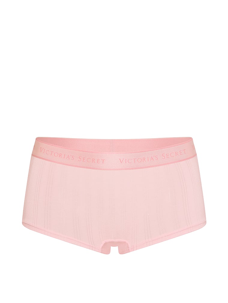 Logo Cotton Boyshort Panty