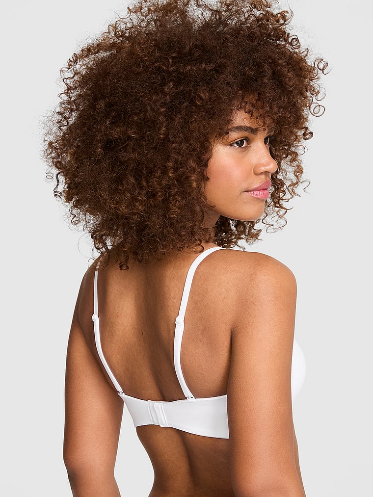 PINK Wear Everywhere Wear Everywhere™ Lightly Lined Strapless Bra, onModelBack, 4 of 6