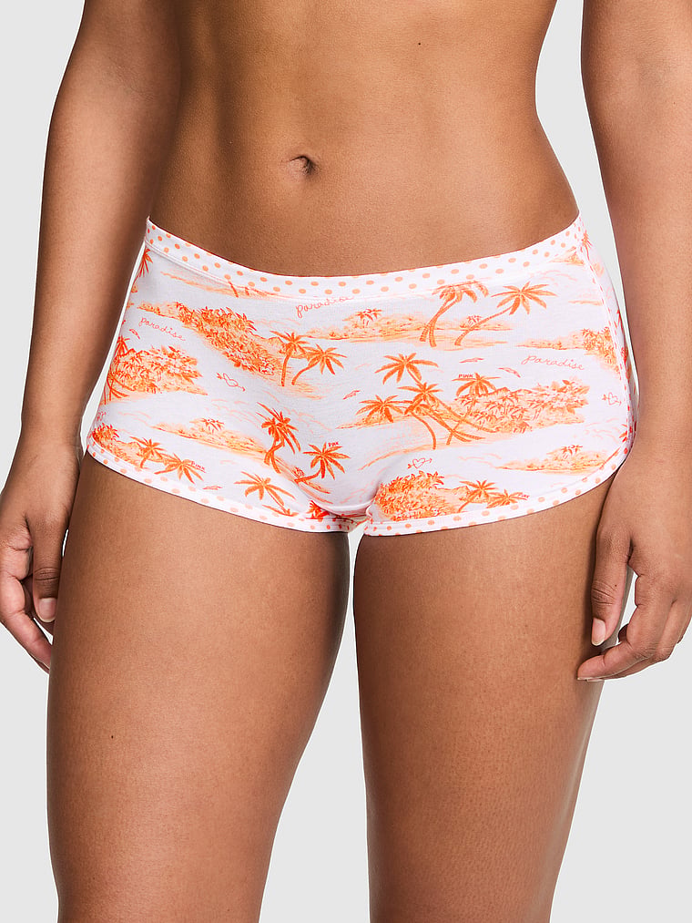 Cotton Dorm Boyshort Panty