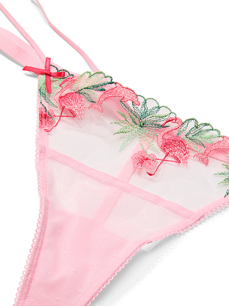 PINK PINK Wink™ V-String Panty, Boardwalk Pink, detail, 5 of 5