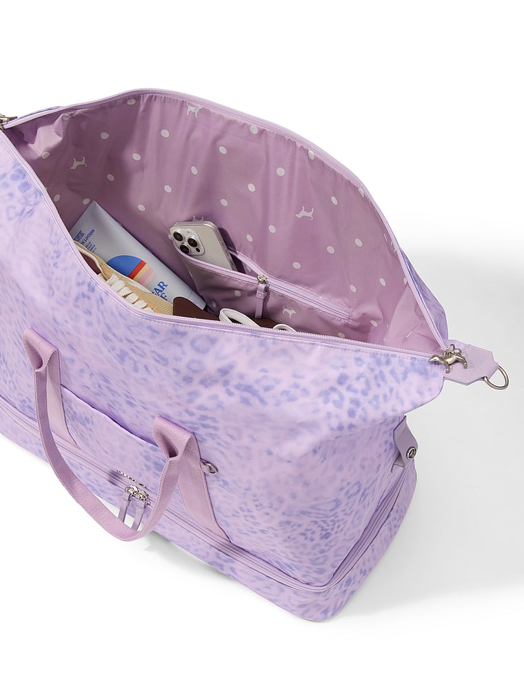 Pink Travel Duffle Bag