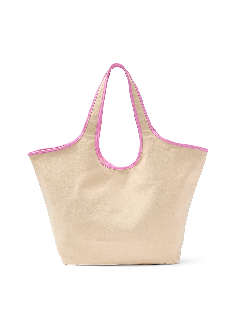 Victoria's Secret, Victoria's Secret Ombré Monogram Logo Tote Bag, Tote, onModelBack, 2 of 3