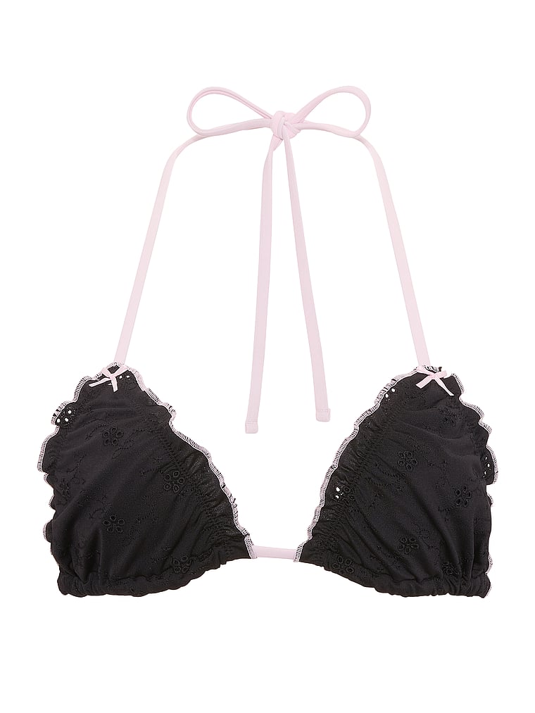 Cape May Embroidered Bikini Top
