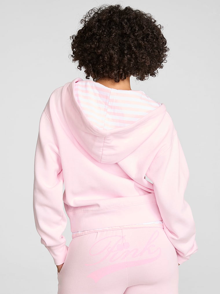 JUICY COUTURE Women's Juicy Couture Wing Full-Zip Hooded Corset