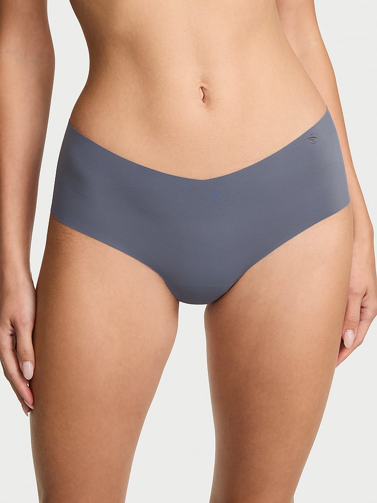 Victoria's Secret, No-Show No-Show Cheeky Panty, Black Pearl, onModelFront, 1 of 3 Ari is 5'9" or 175cm and wears Small
