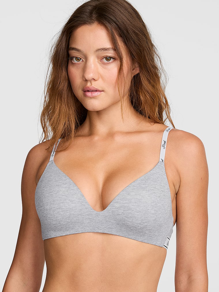 Victoria's Secret PINK Wear Everywhere Lightly Lined Wireless Bra on sale