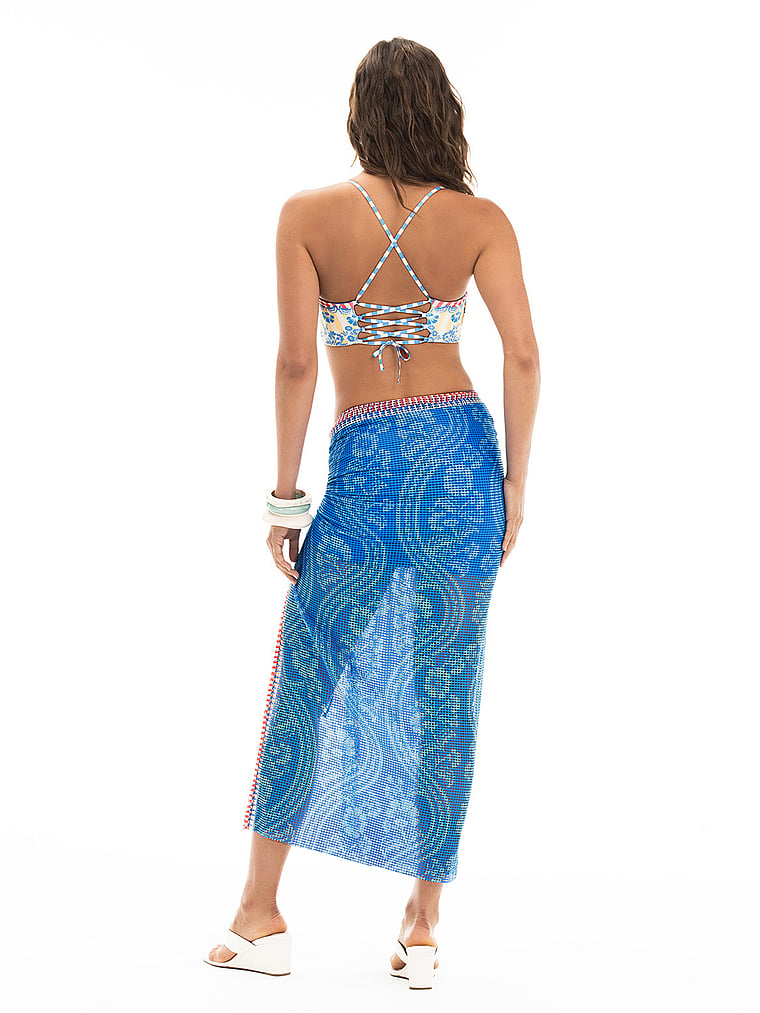Victoria's Secret, Agua Bendita undefined, Blue, onModelBack, 2 of 3