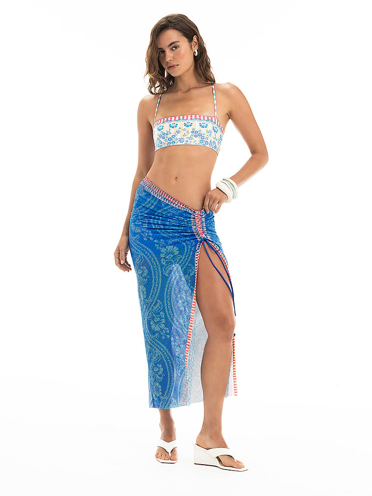 Victoria's Secret, Agua Bendita undefined, Blue, onModelFront, 1 of 3