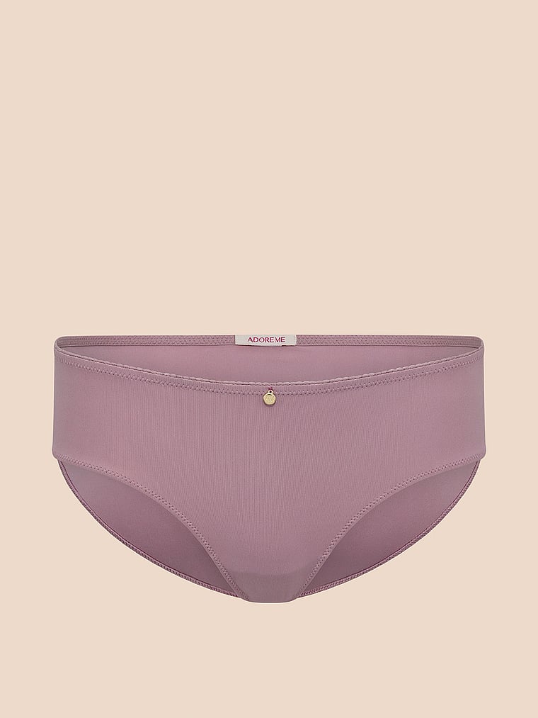 Victoria's Secret, Adore Me Jeanette Hipster Panty, Purple, offModelFront, 3 of 3