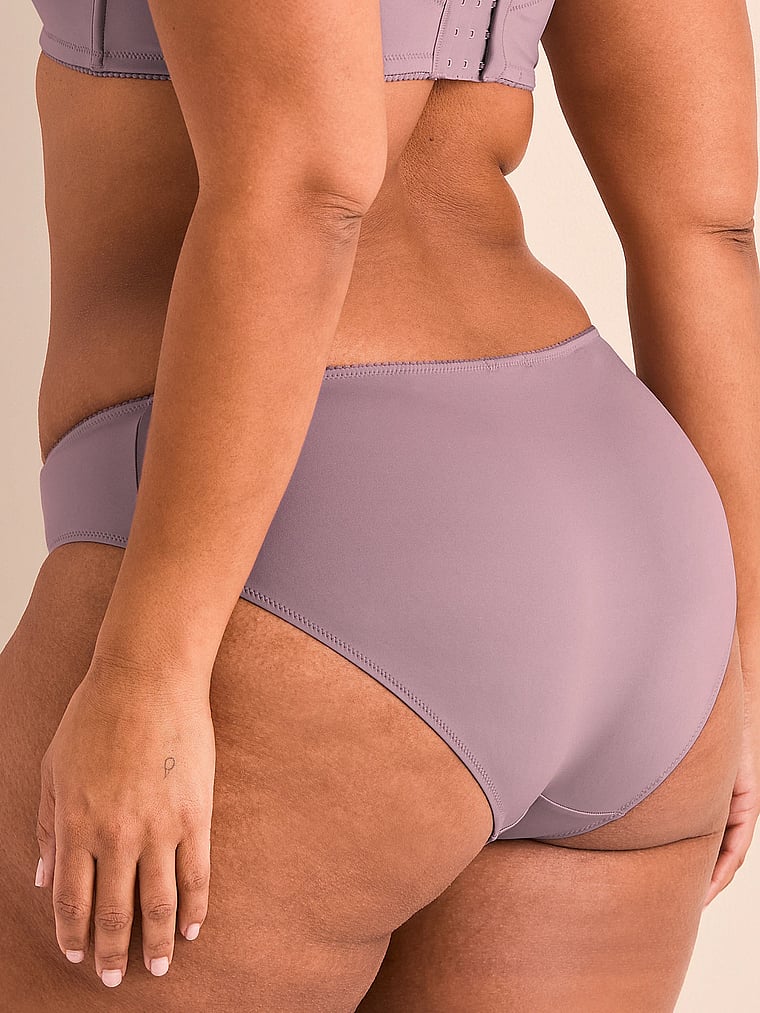 Victoria's Secret, Adore Me Jeanette Hipster Panty, Purple, onModelBack, 2 of 3