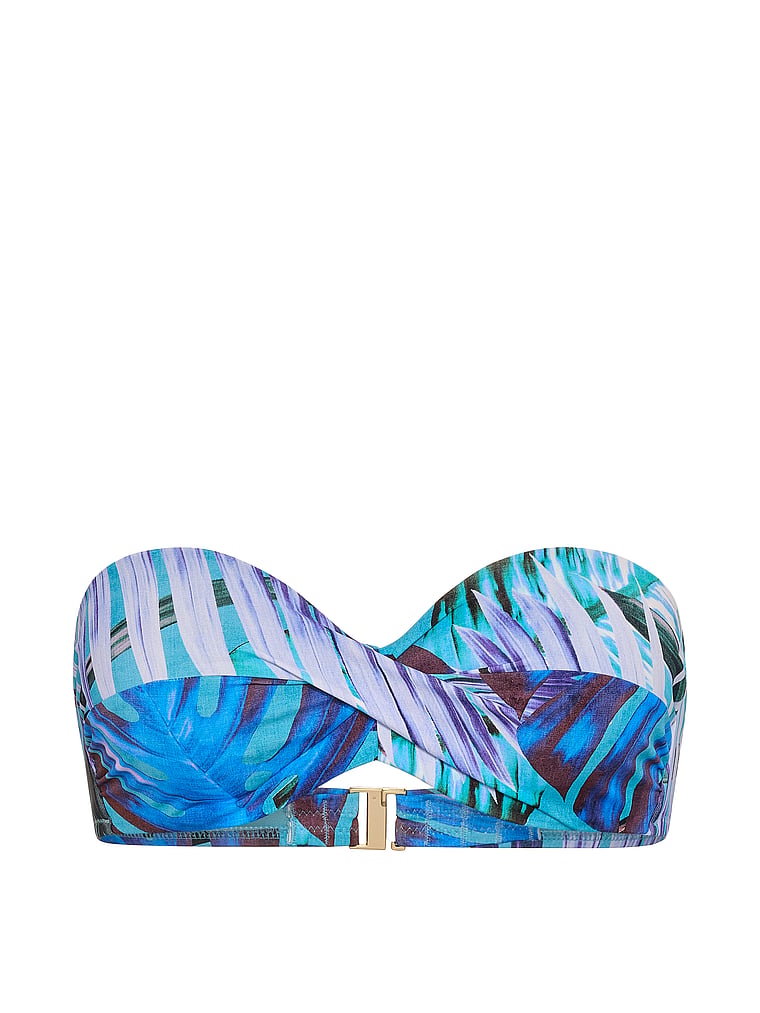 Erstaunlich Push Up Bandeau Bikini Bild