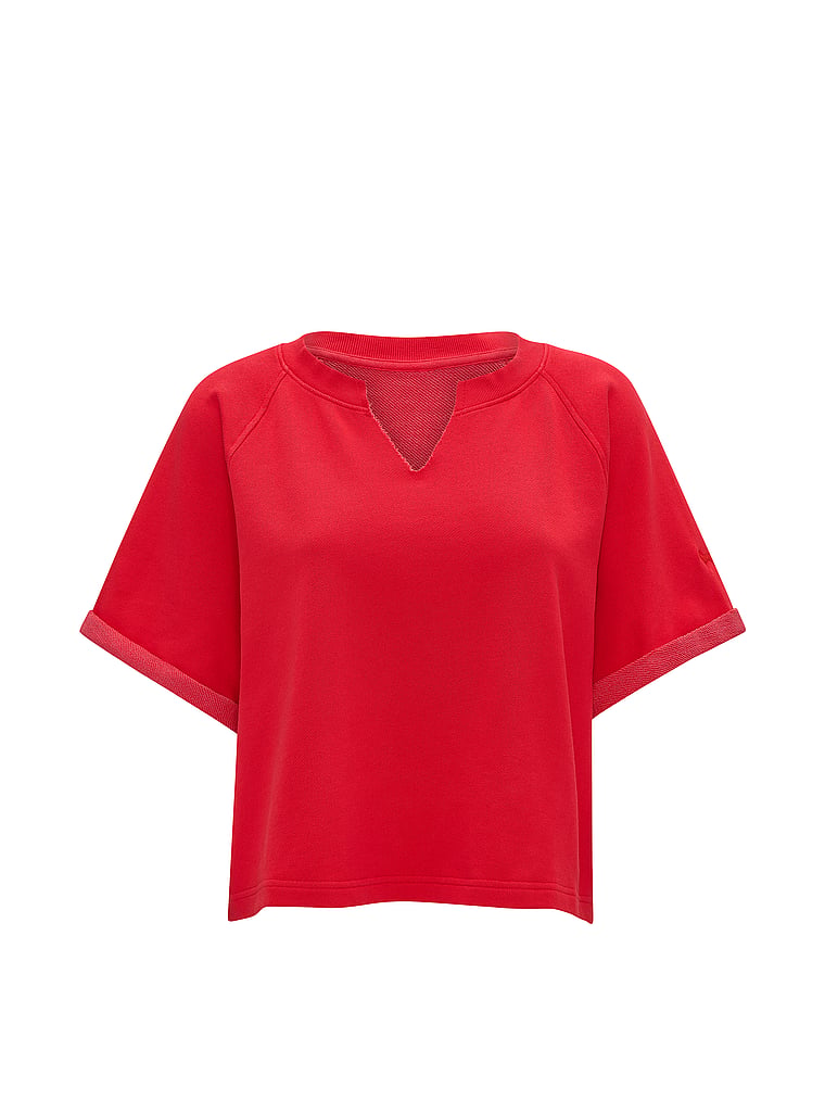 Campus Terry™ Short-Sleeve Crew Sweatshirt