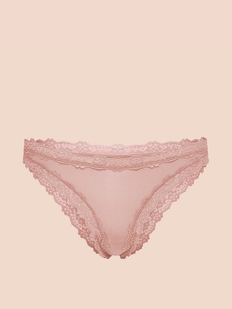 Victoria's Secret, Adore Me Siena High-Cut Panty, Rose Smoke, offModelFront, 4 of 4