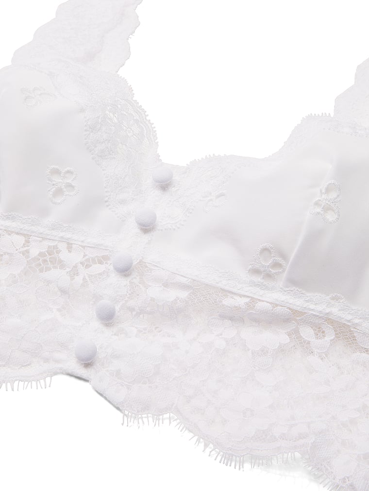 Butterflies Eyelet & Lace Bralette
