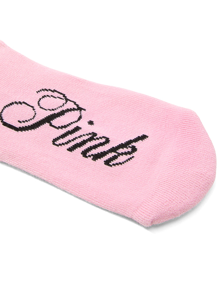 PINK 1-Pack Quarter Socks, offModelBack, 2 of 2