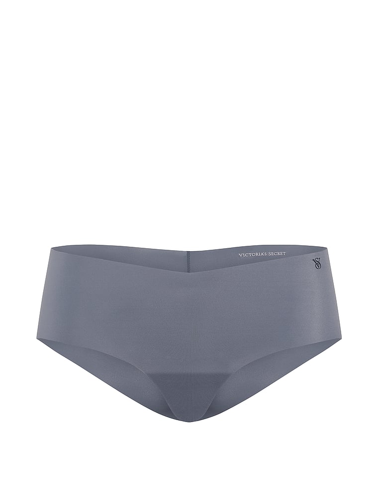 Victoria's Secret, No-Show No-Show Cheeky Panty, Black Pearl, offModelFront, 3 of 3