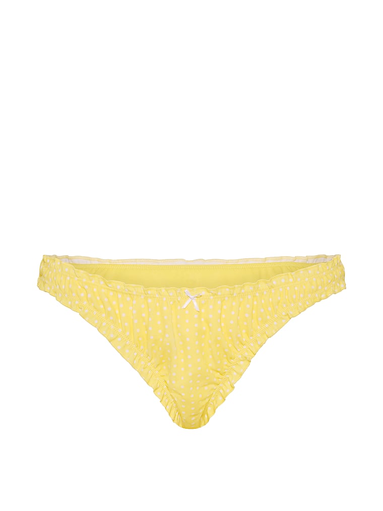PINK by Frankies Bikinis Hudson Cheeky Bottom, offModelFront, 4 of 4