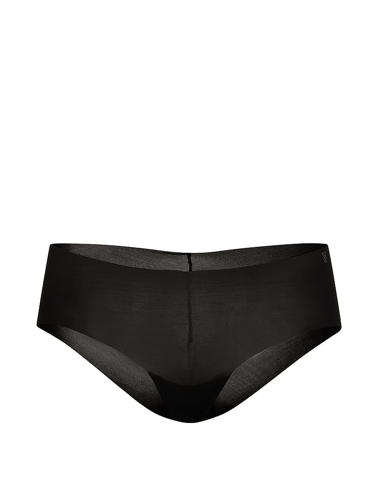Victoria's Secret, No-Show No-Show Cheeky Panty, Black, offModelFront, 3 of 3