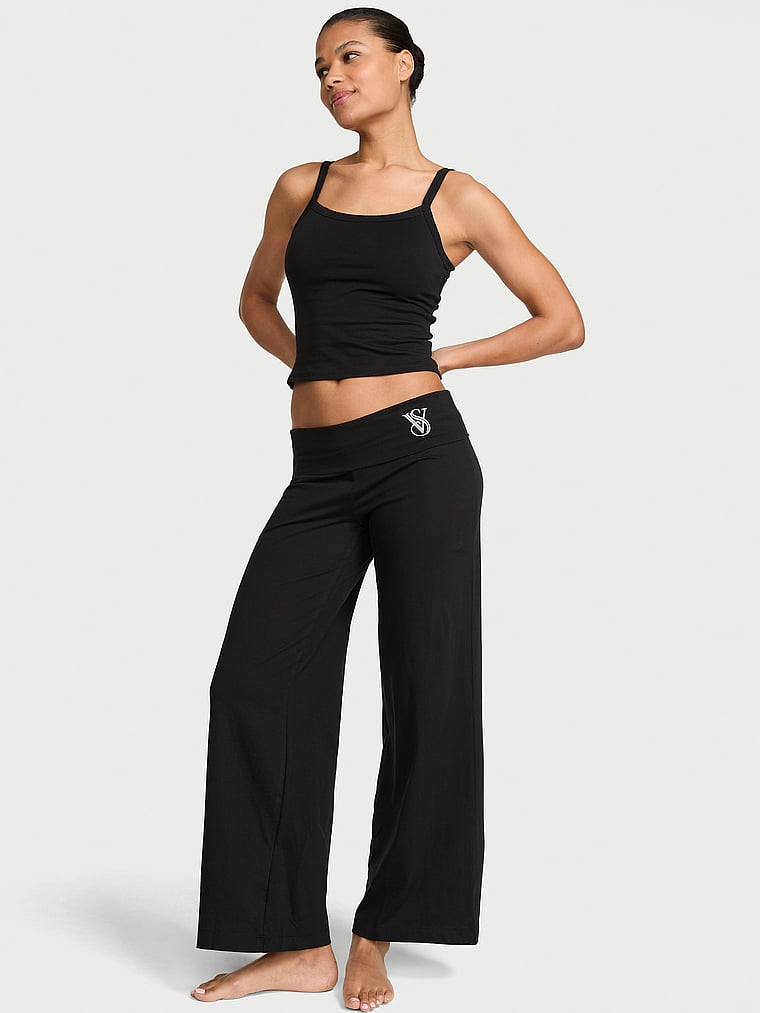 Buy 100% Cotton Tank & Pants Set, Bermuda Pink - Order Pajamas