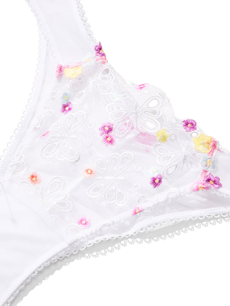 Victoria's Secret, Dream Angels Butterflies Embroidery Brazilian Panty, Butterflies Embroidery Brazilian, detail, 5 of 5