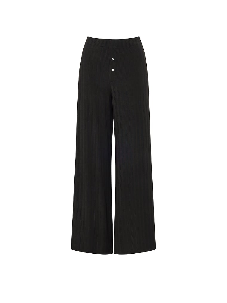 Victoria's Secret, Victoria's Secret SoSoft™ Modal Ultra-Fine Wide-Leg Pant, offModelFront, 3 of 3