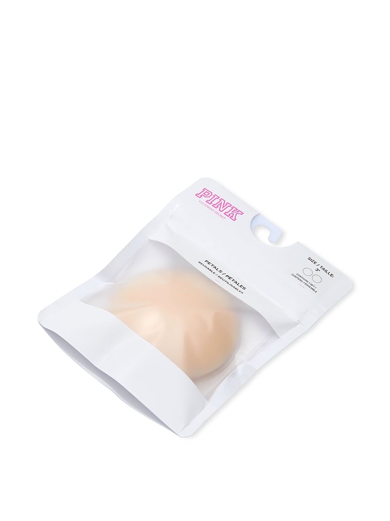 PINK Reusable Petals, Marzipan, offModelFront, 3 of 3